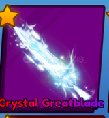 BLADE BALL CRYSTAL GREATBLADE UCUZ