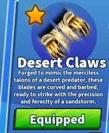 BLADE BALL / DESERT CLAWS