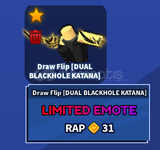 Blade Ball Draw Flip Emote