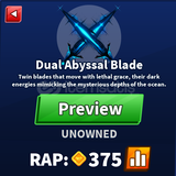 Blade Ball Dual Abyssal Blade 