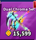 Blade ball dual chroma set Blade ball dual chroma set