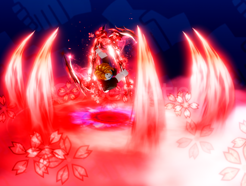 ⭐Blade Ball⭐ Dual Firebloom Scythe Emote ⭐Blade Ball⭐ Dual Firebloom Scythe Emote