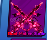 Blade Ball Dual Malice Blade Limited RAP 450