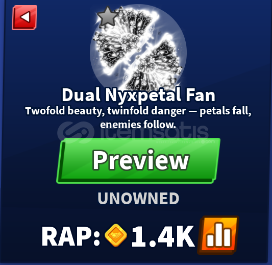 BLADE BALL DUAL NYXPETAL FAN BLADE BALL DUAL NYXPETAL FAN