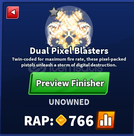 BLADE BALL DUAL PİXEL BLASTER FINISHERLI BLADE BALL DUAL PİXEL BLASTER FINISHERLI
