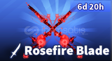 Blade Ball Dual Rosefire Blade