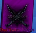 Blade ball dual shadow daggers