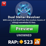 Blade Ball Dual Stellar Revolver