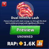 Blade Ball Dual Voltfire Lash 