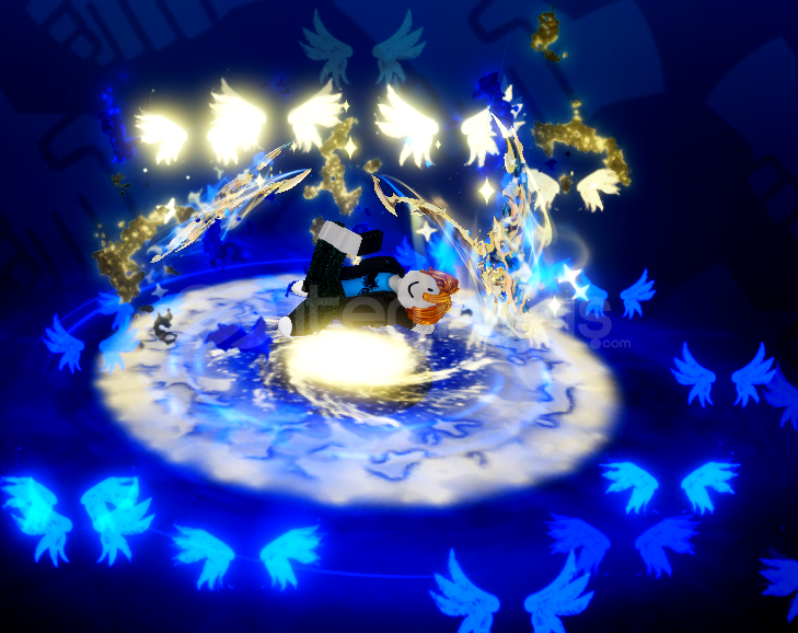 ⭐Blade Ball⭐ Dual Zephyr Scythe Emote ⭐Blade Ball⭐ Dual Zephyr Scythe Emote