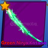 Blade Ball Green Ninja Katana ( EN UCUZ )