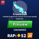 Blade Ball ✅FrostBlade✅