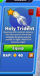 ★ [BLADE BALL] HOLY TRIDENT ★