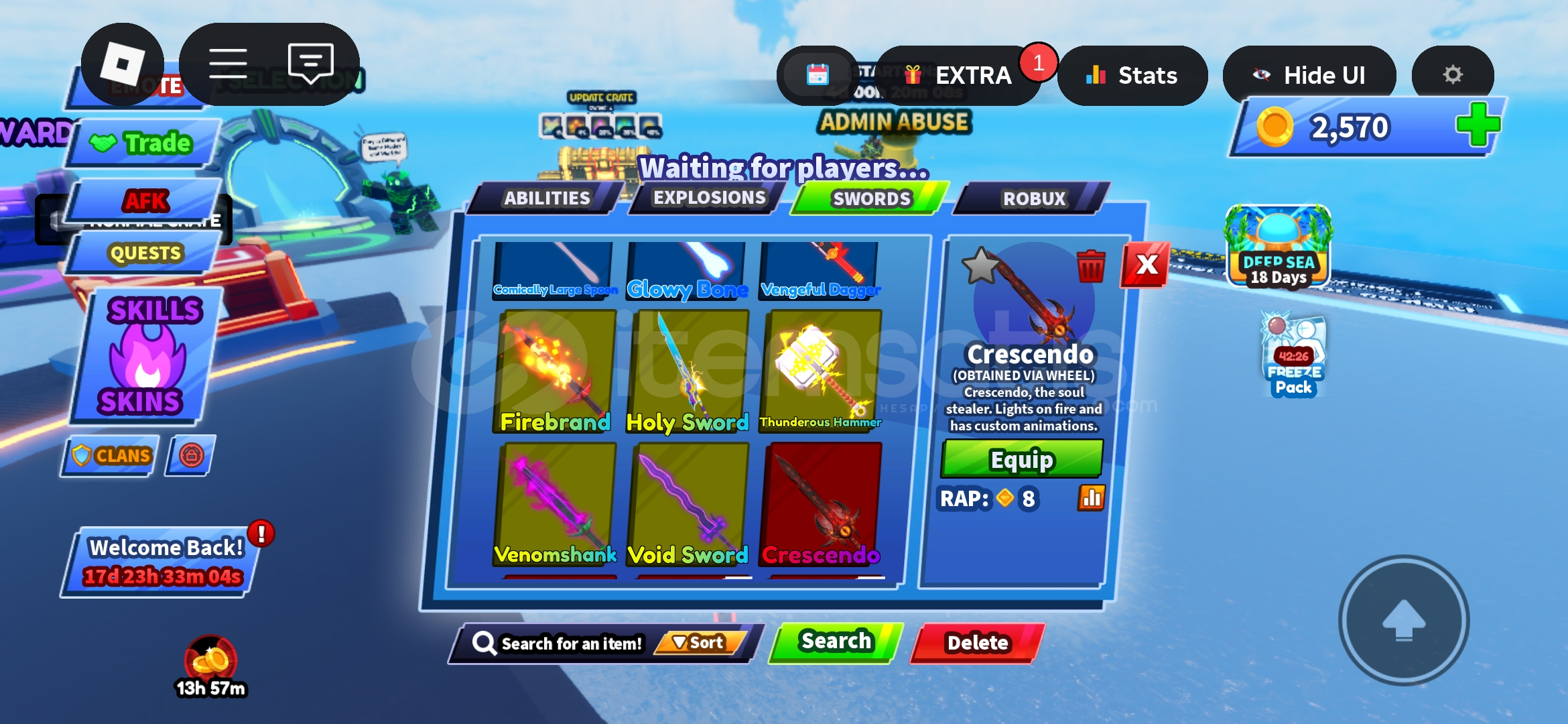 BLADE BALL İSTEDİGİNİZ KILIÇ HIZLI TESLIMAT BLADE BALL İSTEDİGİNİZ KILIÇ HIZLI TESLIMAT