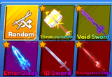 Blade Ball Items (3 ADET 20 TL)