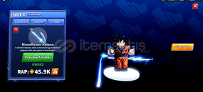 Blade ball moonflower katana finisher