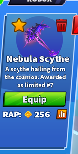 ★ [BLADE BALL] NEBULA SCYTHE ★