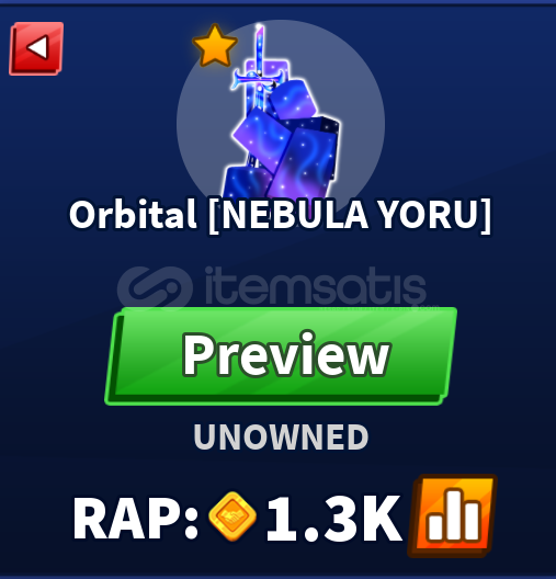 BLADE BALL ORBİTAL (NEBULA YORU) BLADE BALL ORBİTAL (NEBULA YORU)