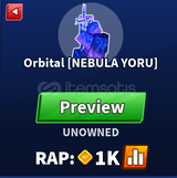 Blade Ball Orbital [Nebula Yoru] Emote