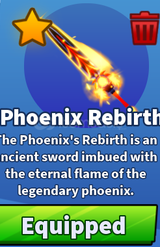 Blade ball Phoenix Rebirth