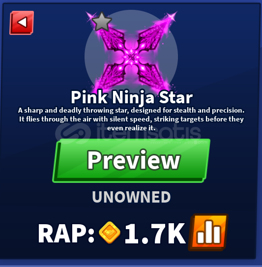 BLADE BALL PİNK NİNJA STAR SET BLADE BALL PİNK NİNJA STAR SET