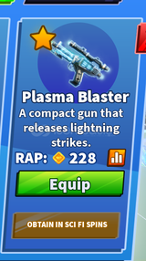 ★ [BLADE BALL] PLASMA BLASTER ★