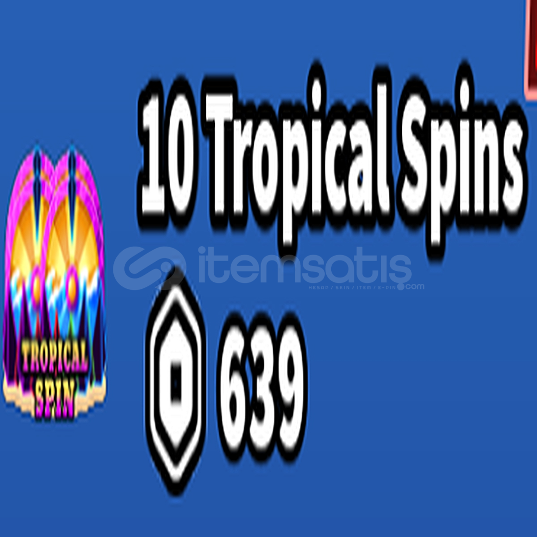 Blade Ball 10 Tropical Spins Blade Ball 10 Tropical Spins