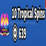 Blade Ball 10 Tropical Spins