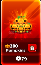 Blade Ball 200 Pumpkins Coin