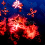 Blade Ball Red Ninja Star Explosion