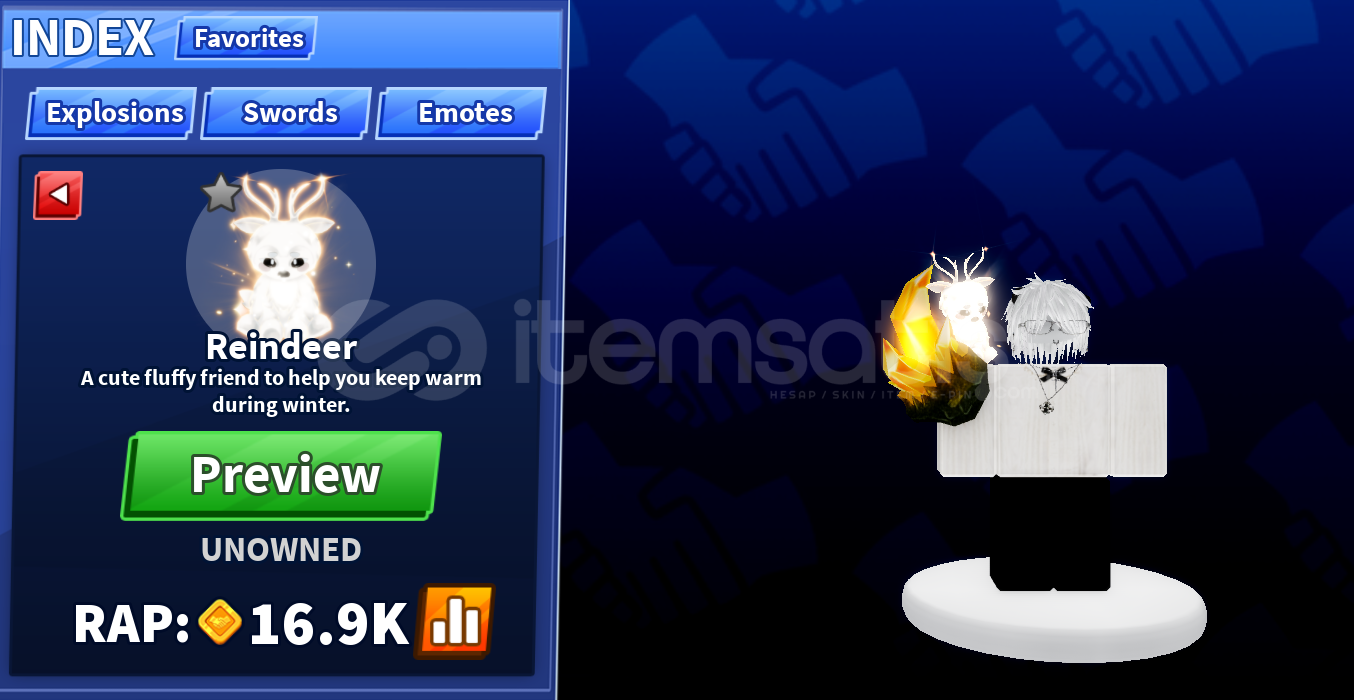 ⭐Blade Ball⭐ Reindeer ⭐Blade Ball⭐ Reindeer