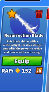 ★ [BLADE BALL] RESURRECTION BLADE ★