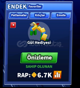 ⭐BLADE BALL ROSE GİFT ⭐