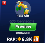 Blade ball Rose Gift ( Gül )