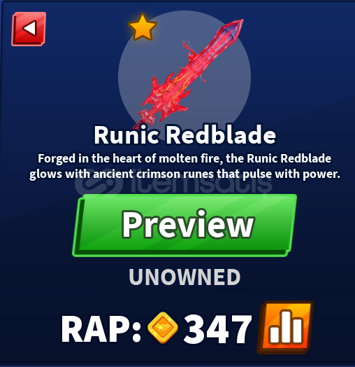 BLADE BALL RUNİC REDBLADE BLADE BALL RUNİC REDBLADE