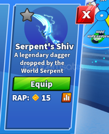 Blade Ball / Serpent's Shiv 