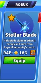 ★ [BLADE BALL] STELLAR BLADE ★