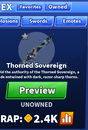 Blade Ball THORNED SOVEREIGN