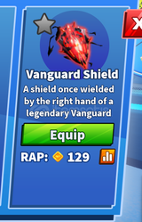 Blade Ball / Vanguard Shield