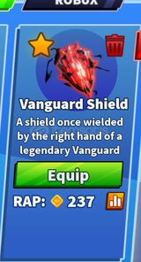 ★ [BLADE BALL] VANGUARD SHIELD ★