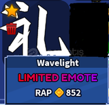 ★ [BLADE BALL] WAVELIGHT (EMOTE) ★