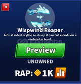 Blade Ball WispWind Reaper