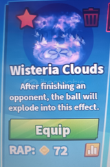 Blade ball wisteria clouds emote