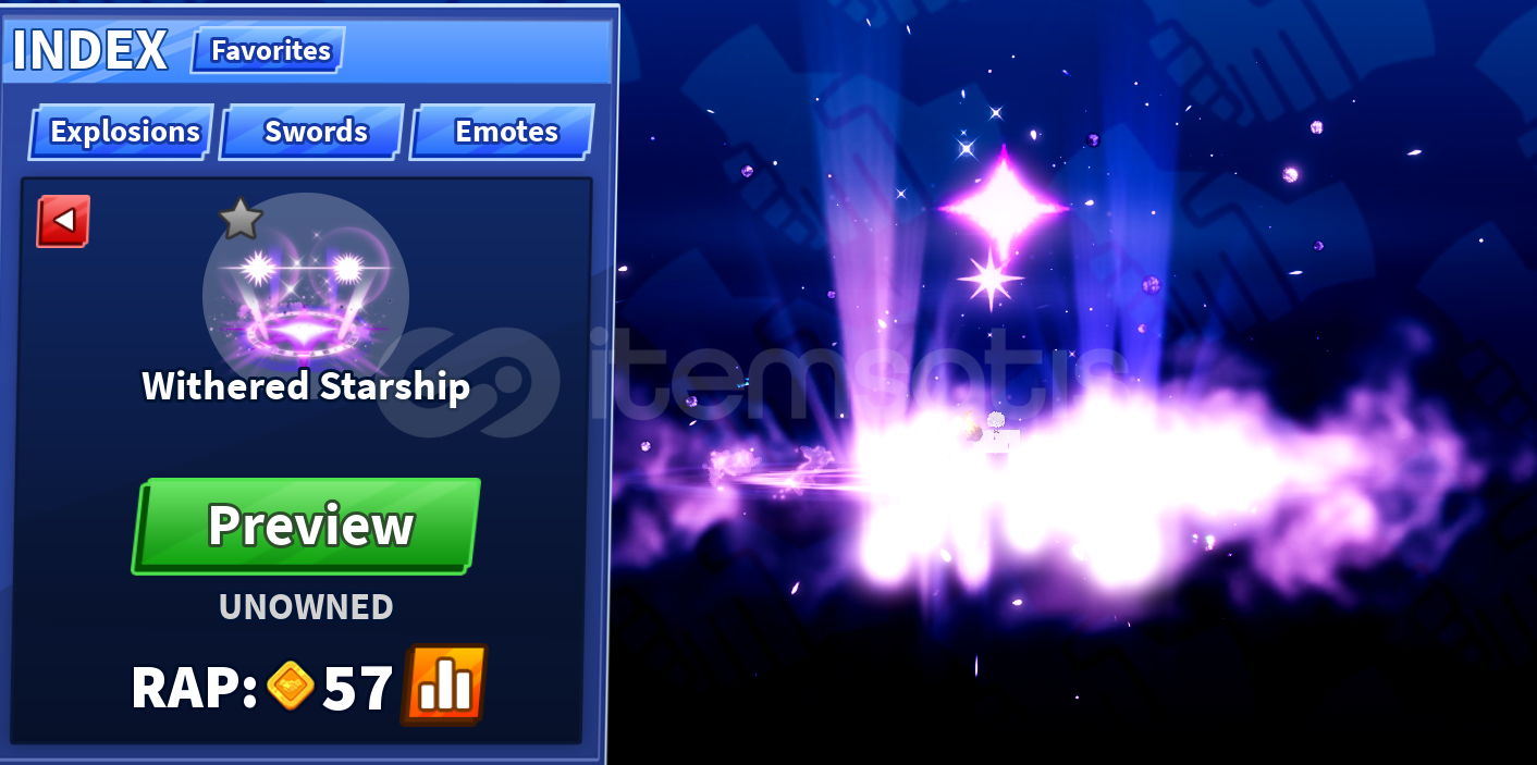 ⭐Blade Ball⭐ Withered Starship ⭐Blade Ball⭐ Withered Starship