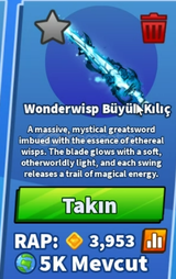 Blade Ball - Wonderwisp Greatsword + Explosion