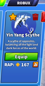 ★ [BLADE BALL] YIN YANG SCYTHE ★