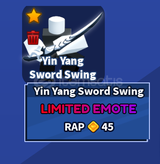 Blade Ball Yin Yang Sword Swing Emote