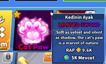BladeBall - Cat Paw - Item