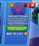 BladeBall [Dual Devil Katana]