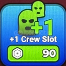 Block Spin +1 Crew Slot Block Spin +1 Crew Slot